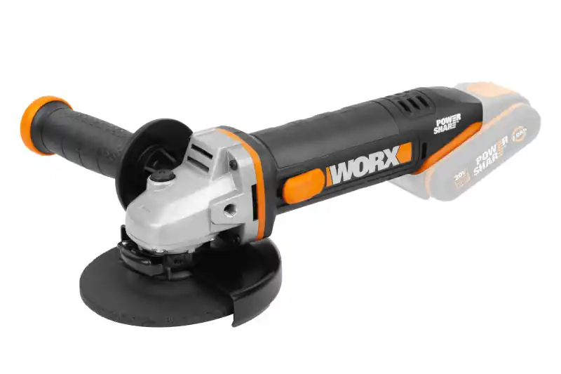 WX803.9 – Aku úhlová bruska 20V 125mm – bez akumulátoru – Powershare Značkový