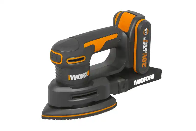 WX822 – Aku vibrační bruska 20V 1x2Ah – Powershare Oblíbený