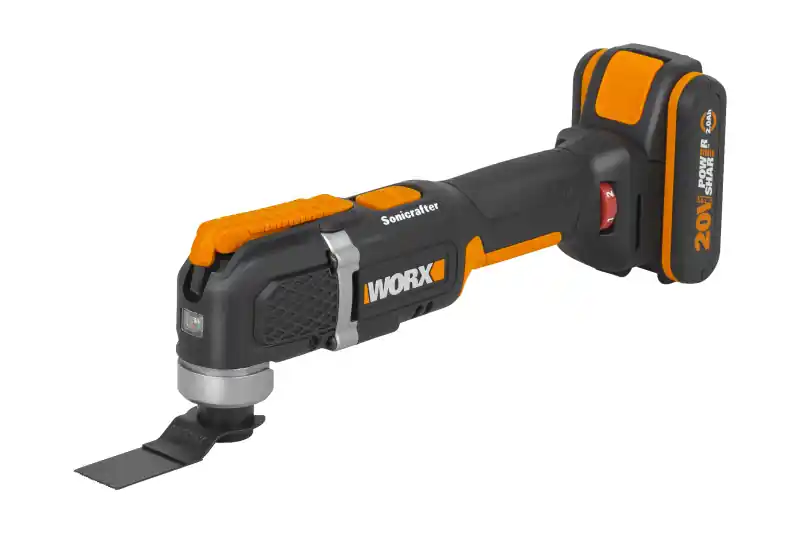 Super Cena WX696 – Aku multifunkční oscilační bruska 20V Sonicrafter 1x2Ah – Powershare