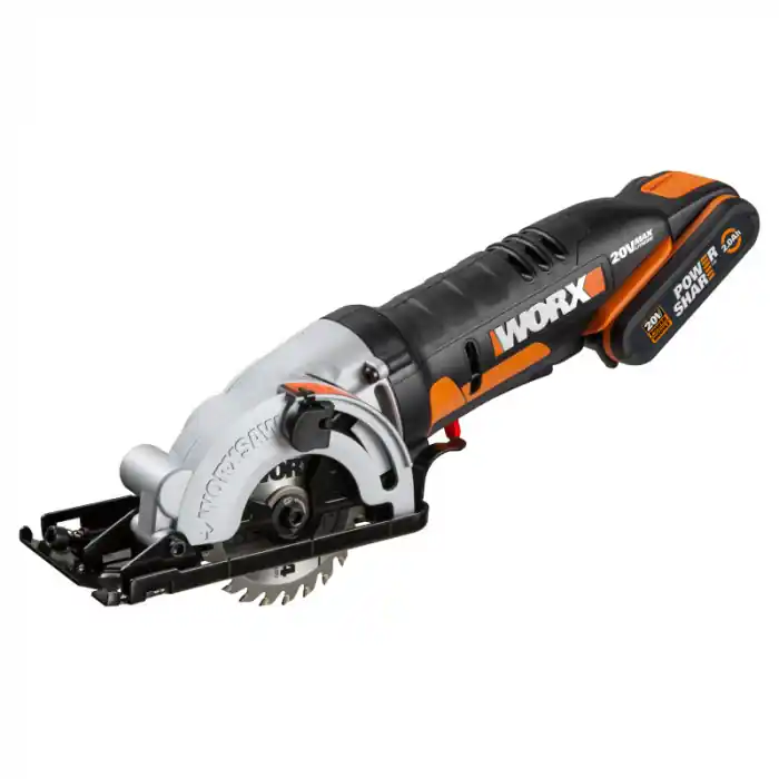 WX527 – Aku kompaktní ponorná pila 20V, 85mm, 1×2.0Ah – Powershare Zlevněný