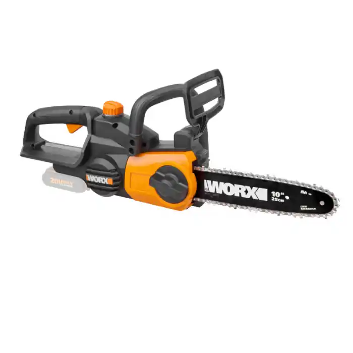 WG322E.9 – Aku řetězová pila 20V, 25cm – bez akumulátoru – Powershare Cenový Hit