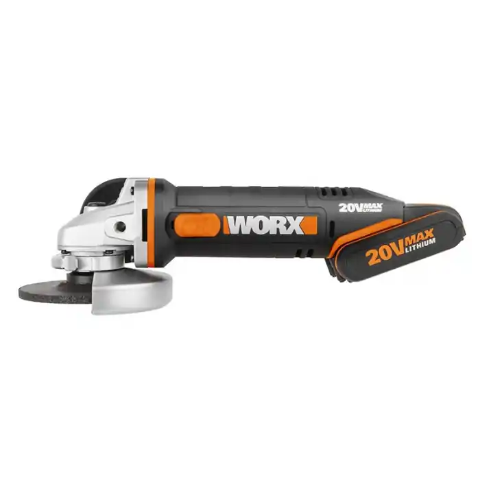 Finální Výprodej WX803 – Aku úhlová bruska 20V 125mm 2Ah+4Ah – PowerShare