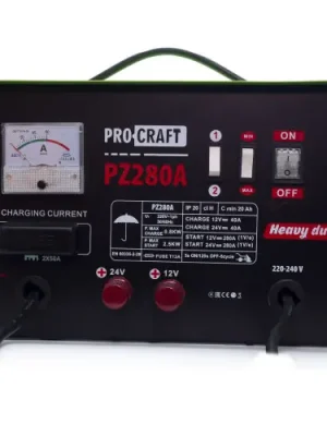 Zlevněný Nabíječka autobaterií se startovacím zdrojem Procraft PZ280A PZ280A