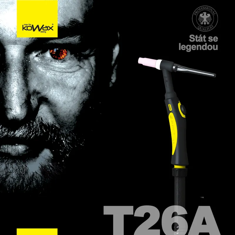 Vysoce Kvalitní KOWAX TIG hořák T26A 8m-5pin