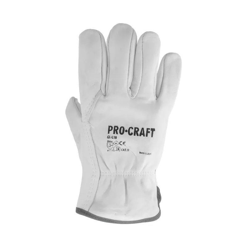 Kup Teď Pracovní rukavice celokožené, XL Procraft GL-L10 GL-L10