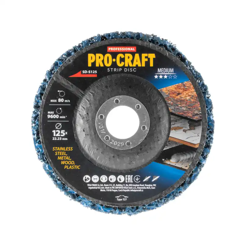 Kotouč brusný Clean & Strip Procraft SD-S125 SD-S125 Výhodná Nabídka