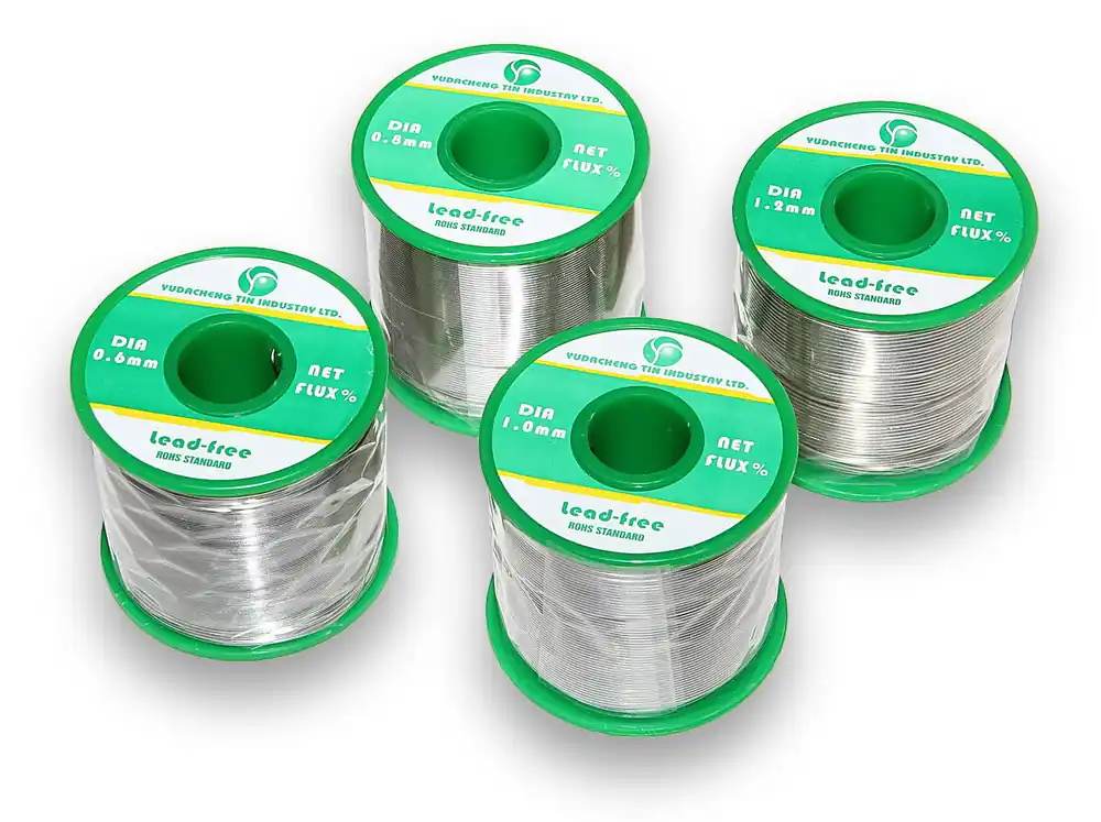 Levný Trubičková bezolovnatá pájka SnCu 1,2mm / 800g