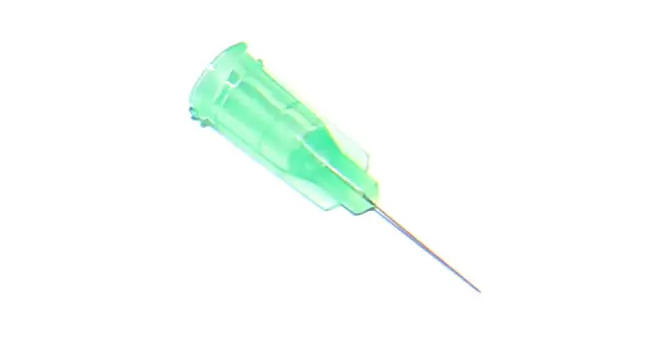 Lepené dávkovací jehly s nerezovou kanylou 12,7mm tmavě zelená 34G 1ks Horká Nabídka