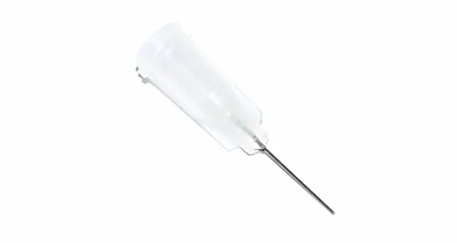 Lepené dávkovací jehly s nerezovou kanylou 12,7mm čirá 27G 1ks Značkový