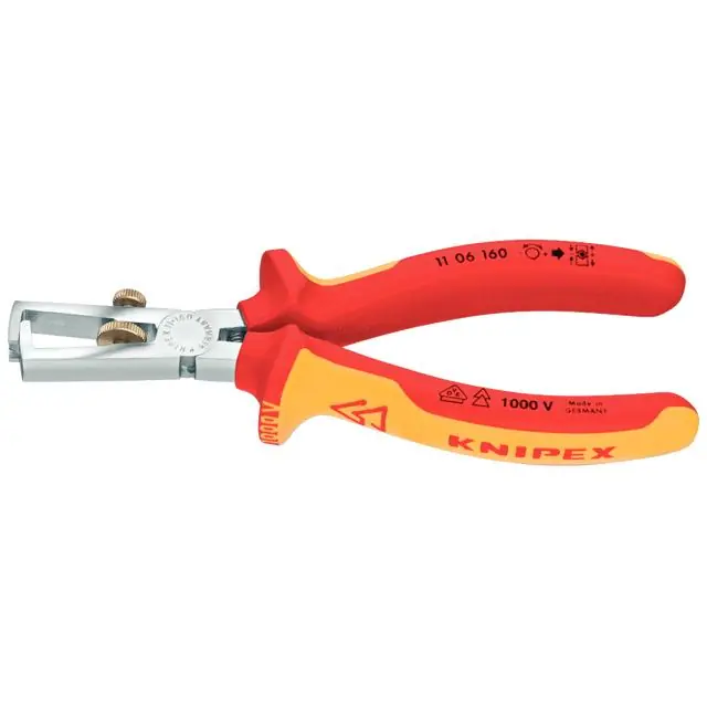 KNIPEX 1106160 kleště odizolovací 160 mm do 1000V pochromované Akce