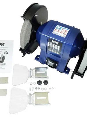 Novinka TUSON 130004 stolní bruska 200mm, 350W, dvoukotoučová