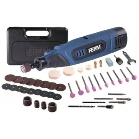 Přímo Od Výrobce FERM CTM1016 Aku přímá bruska 10,8V - 1,5Ah