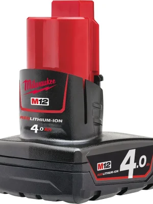 Akční Nabídka Milwaukee M12 B4 Li-on akumulátor 12V/4,0Ah - originální - 4932430065