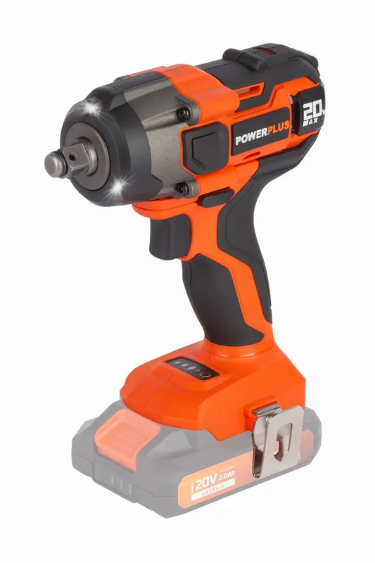 PowerPlus POWDP20150 Aku rázový utahovák 1/2" 20V, 220Nm (bez AKU) Levný