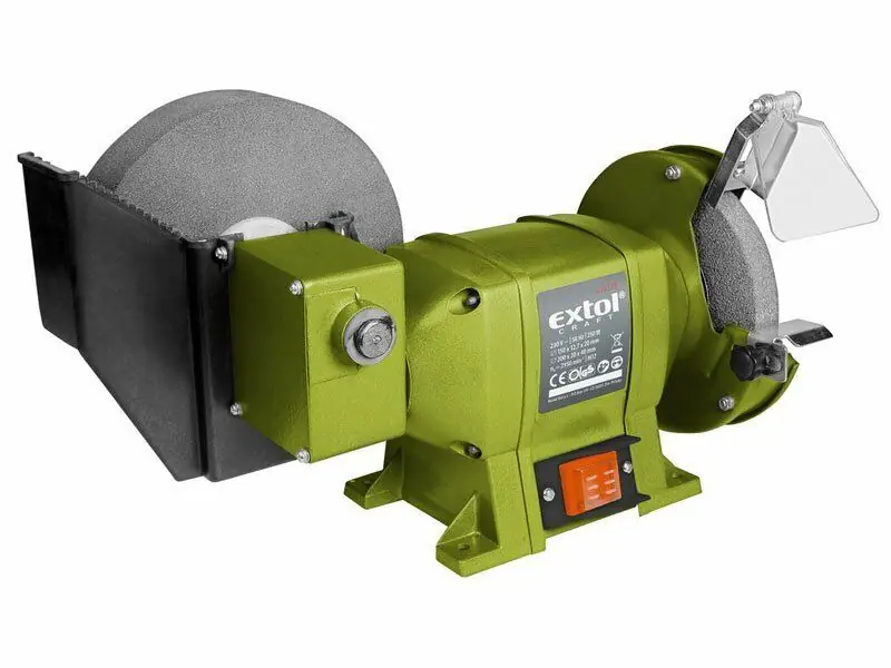 Bruska stolní s pomaloběžným kotoučem, 250W, 200x20x š.40mm, 410133 EXTOL-CRAFT Časově Omezené