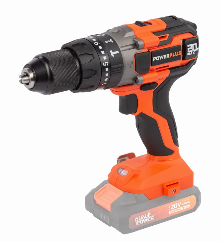PowerPlus POWDP15200 Aku šroubovák / vrtačka s příklepem 20V (bez AKU) Must-Have