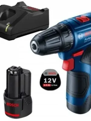 Nejlepší Cena Bosch GSR 120-LI Professional Aku vrtačka 2x 12V/2.0Ah - 06019G8000