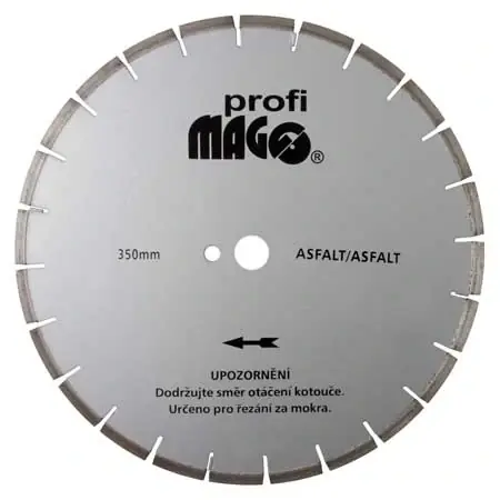 Magg DKS350 diamantový kotouč 350x3,4x25,4 mm segmentový na asfalt Finální Výprodej