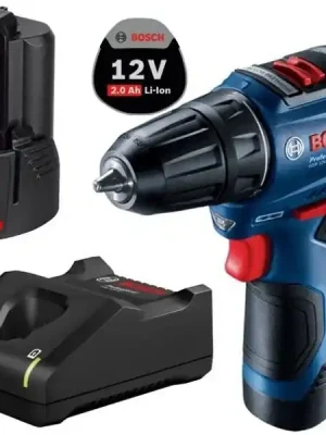 Bosch GSR 12V-30 Professional Aku vrtací šroubovák 2x2.0Ah, kufr - 06019G9000 Horká Nabídka