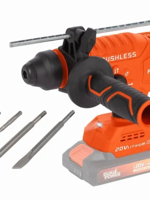 Vysoce Kvalitní PowerPlus POWDP15630 Aku kombinované kladivo 20V bezuhlíkové, SDS+ (bez AKU)