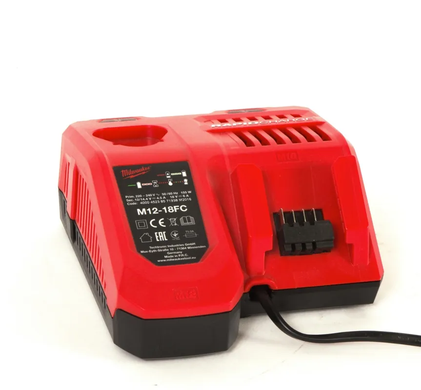 Milwaukee M12-18FC Inteligentní rychlonabíječka - 4932451079 Autentický