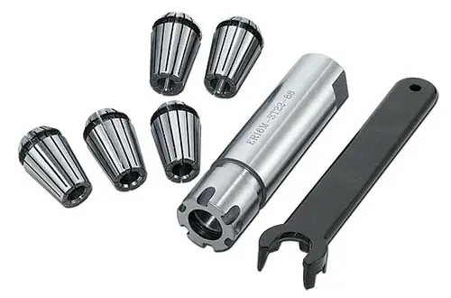 Metallkraft Sada kleštin 3-7 mm/5ks + adaptér (GS21, GS34) - 8309004 Nízká Cena