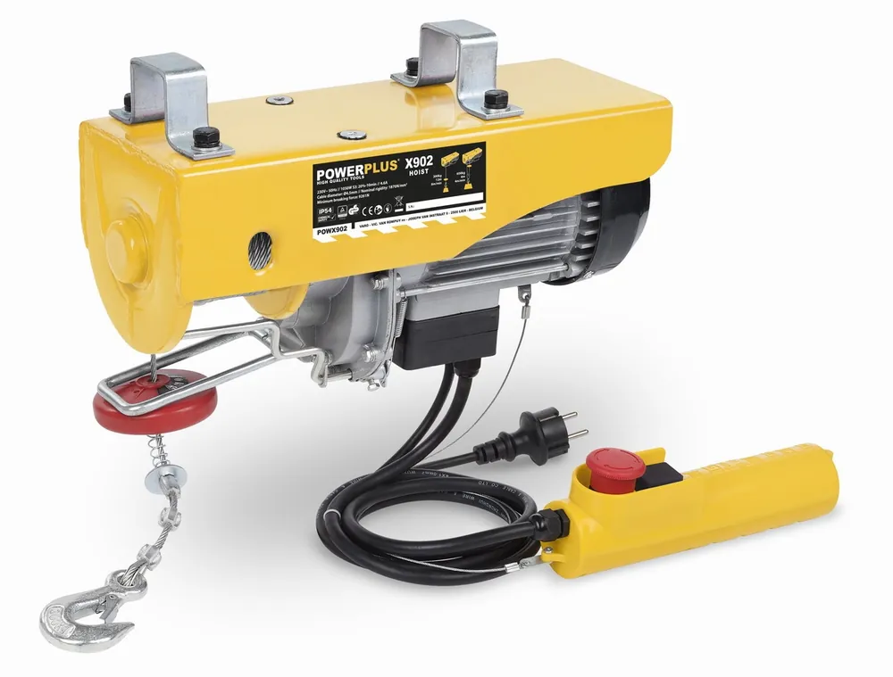 Novinka PowerPlus POWX902 elektrický zvedák 300/600 kg