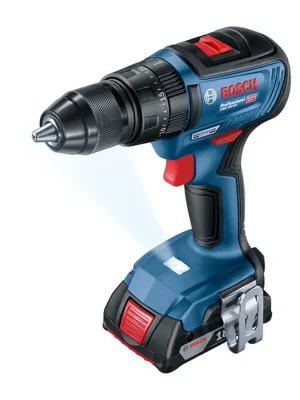Přímo Od Výrobce BOSCH GSB 18V-502 aku příklepová vrtačka 2x 2,0Ah Li-on - 06019H5100