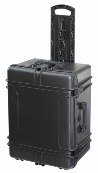 Nízká Cena MAX620H340STR MAX Plastový kufr, 687x528xH 376 mm, IP 67, černý, kolečka, madlo