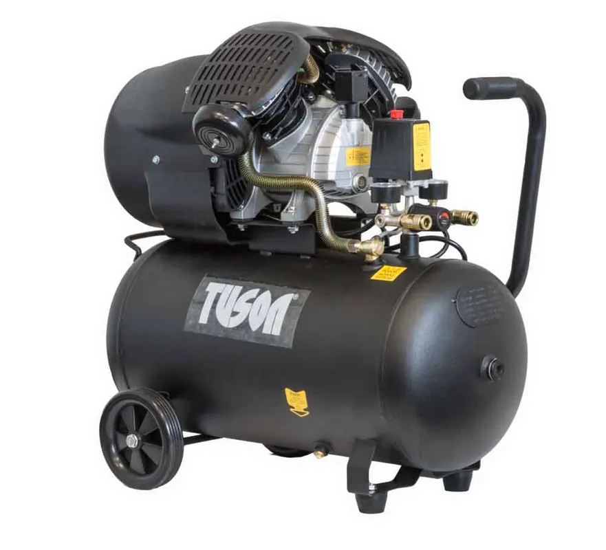 Super Cena TUSON 130024 olejový dvouválcový kompresor 2,2kW, 3,0HP s 50l nádrží