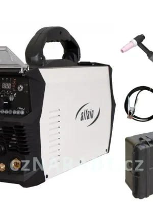 Omezená Nabídka PERUN 200 AC/DC Pulse + TIG hořák PARKER 4m U/D + kufr + zem