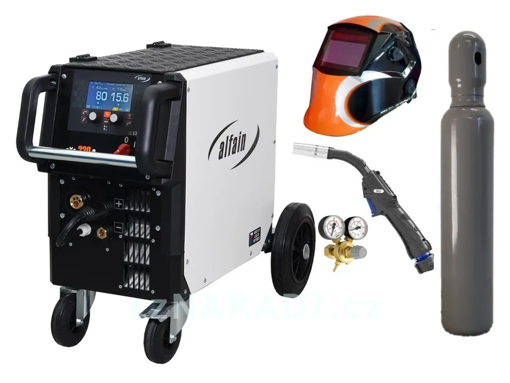 Akce aXe 330 GAS S + hořák + kukla + ventil + lahev