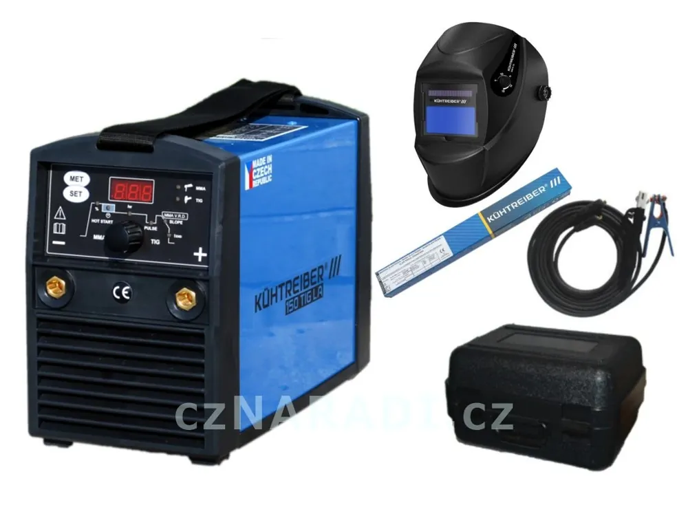 KITin 150 TIG LA + kabely 25/3m + kukla + kufr Koupit Online