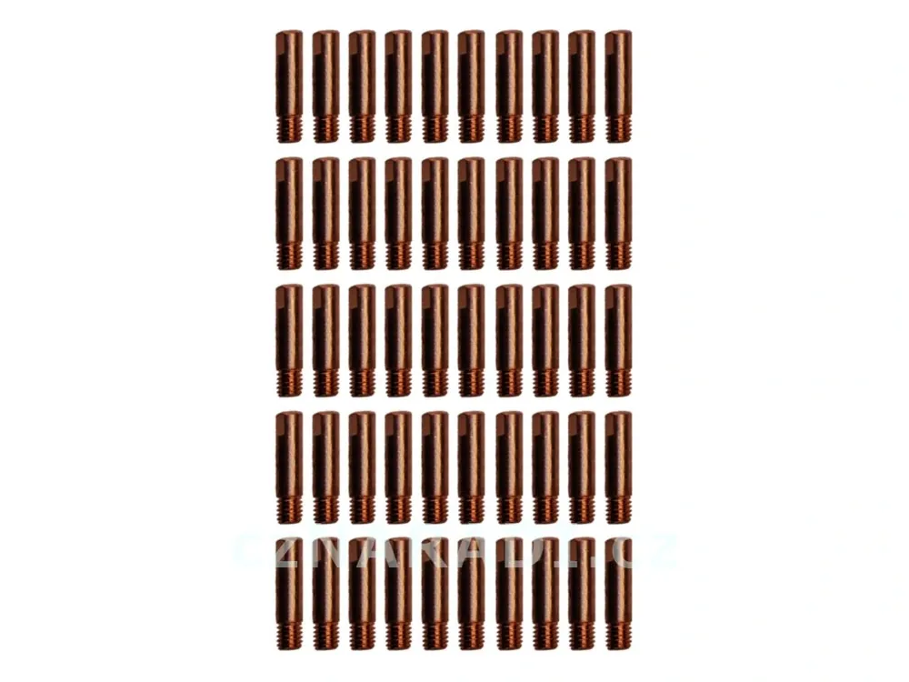 Tryska M6x0,6x25mm E-Cu krátký závit/ 50 kusů Bezpečná Platba