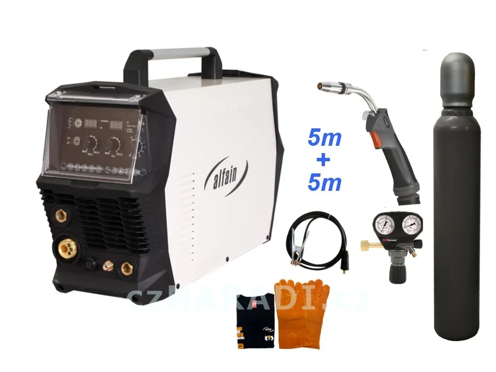 Nejlepší Cena PERUN 200 MIG MAN PFC + MIG 5m + lahev 6kg SET PRO