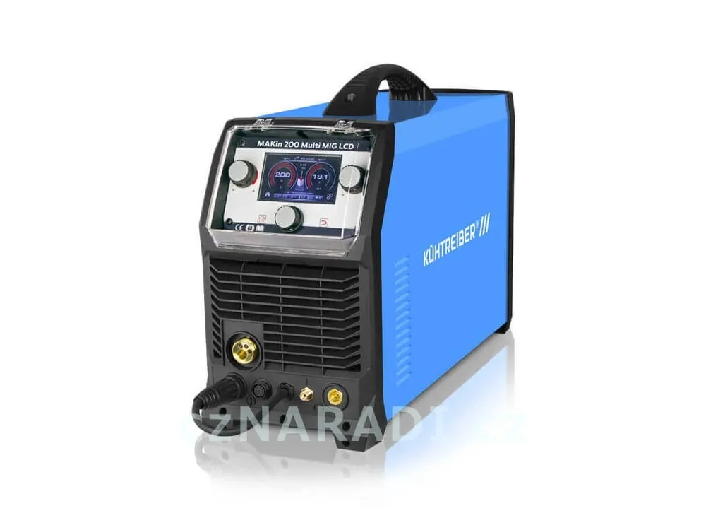 MAKin 200 Multi MIG LCD (400V) + zem Ověřený
